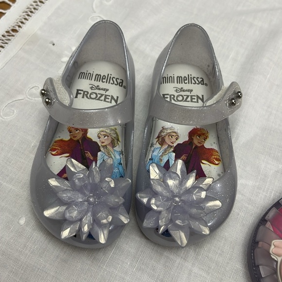 Lot of 2 Mini Melissa sandals size 5 - Picture 2 of 12